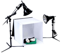 studio photo portable pour macro