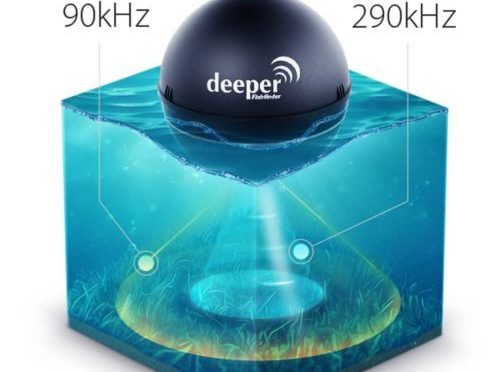 Un sonar pour la pèche portable et connecté